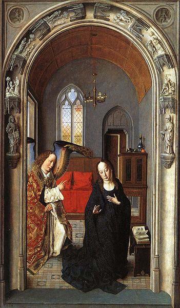 Dieric Bouts The Annunciation china oil painting image
